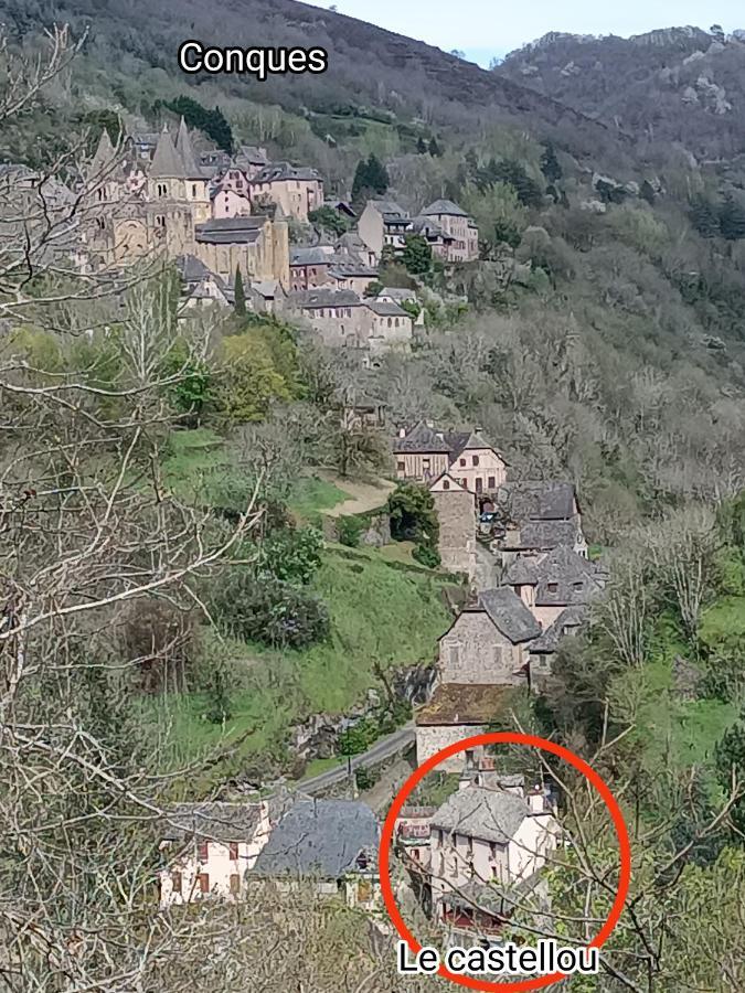 コンク Le Castellou Bed & Breakfast エクステリア 写真